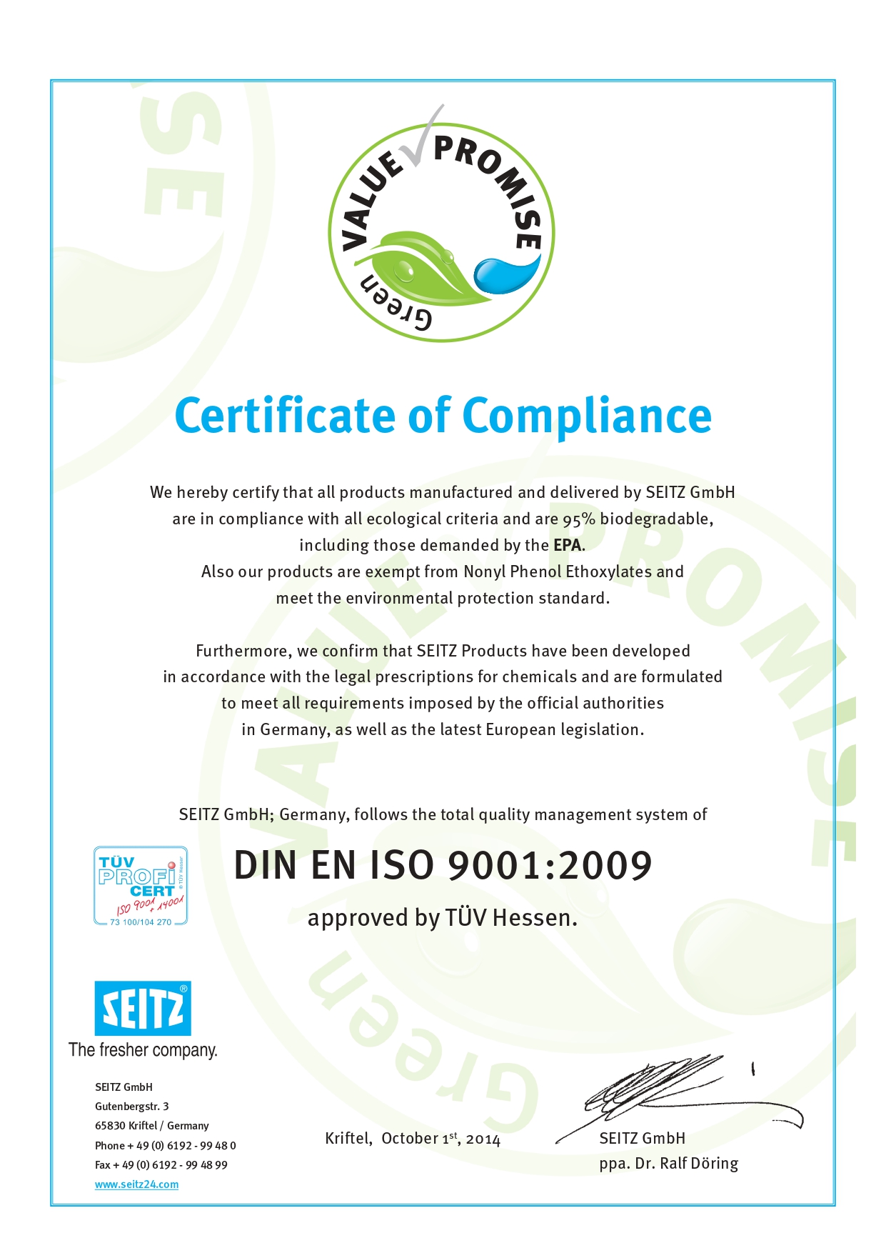 Compliance